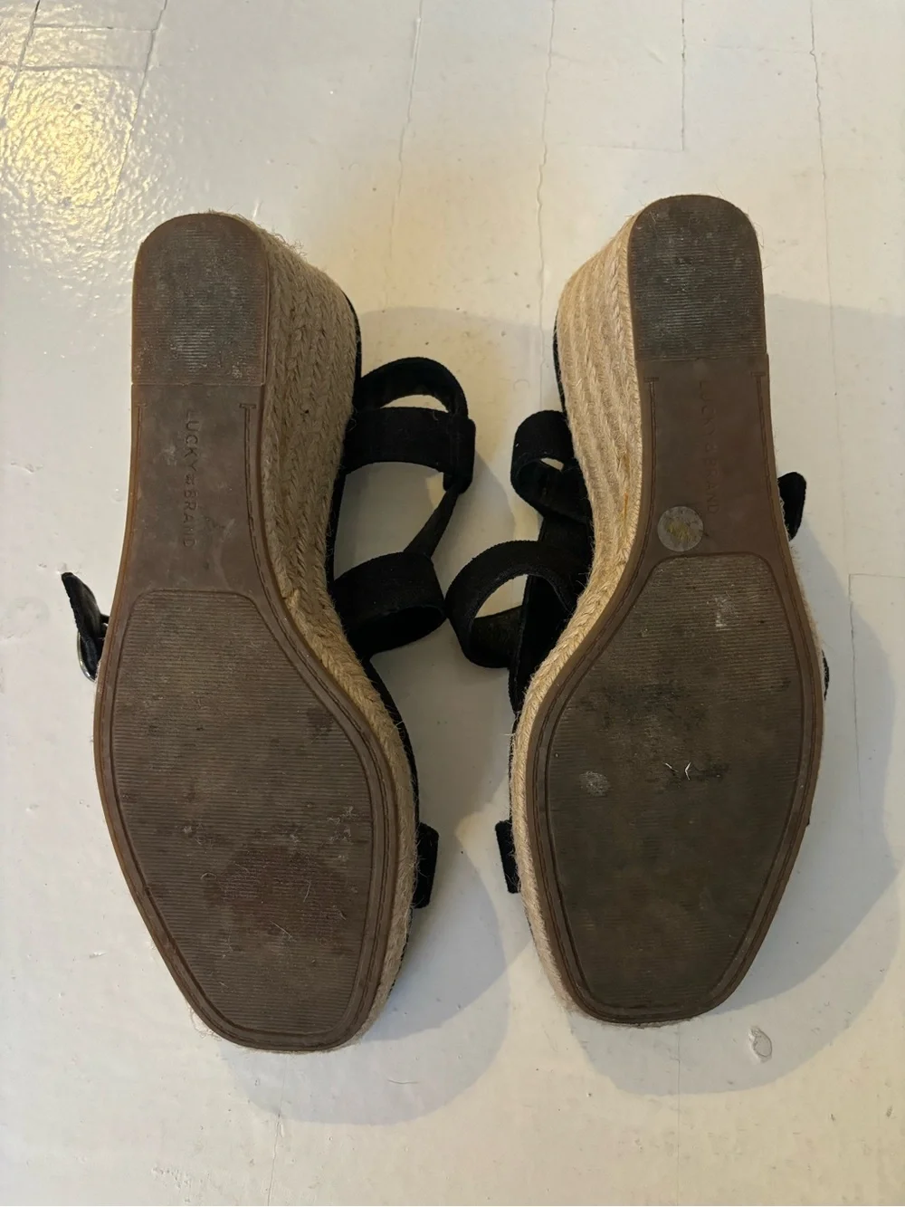Lucky Brand Mytila Espadrille Wedges